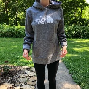 North Face Gray Hoodie